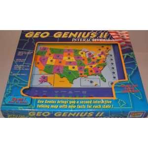  Geo Genius II Interactive USA Geography Game Toys & Games