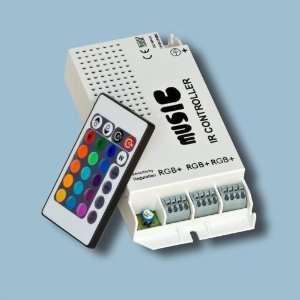 Zitrades IR Music Controller 60 Watt 3 Ports With Remote for 5050 RGB 