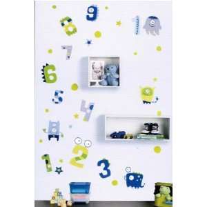  Little Boutique Monster Wall Decals   With Glow in the 