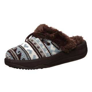   Womens Tone ups Chalet Bunny Slope Sweater Clogs  