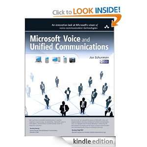 Microsoft Voice and Unified Communications Joe Schurman  
