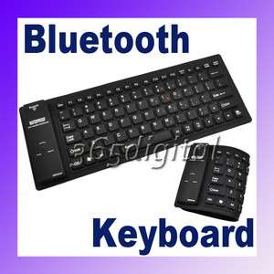 Bluetooth Wireless Flexible Silicone Roll up Keyboard  