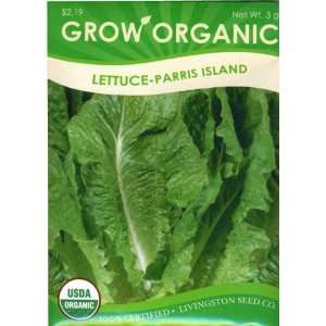  Lettuce   Organic Parris Island Romaine Patio, Lawn 