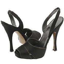 Donna Karan 884939 Black Satin Pumps/Heels  
