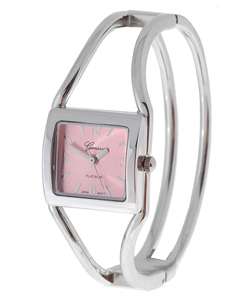 Geneva Platinum Pink Fashion Bracelet Watch  