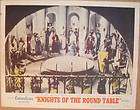 Knights of the Round Table poster,sheet,quad  