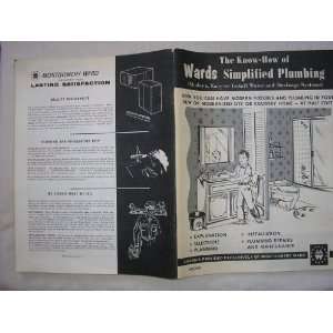 Wards Simplified plumbing Montgomery Ward  Books