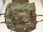 genuine us military issue molle ii main pack woodland camo