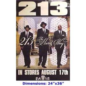  213 THE HARD WAY Rare In Store Poster 24x36 Everything 
