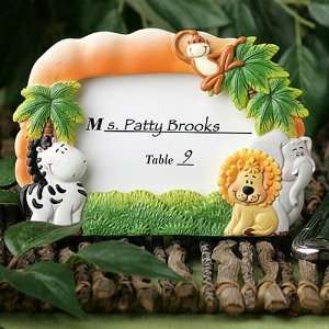 Jungle Critters Placecard Frame Favors Health & Personal 