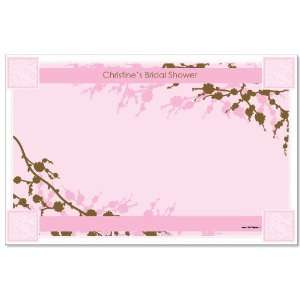  Cherry Blossom   Personalized Bridal Shower Placemats 