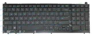 New HP Probook 4520S US Black Keyboard 15.6 598691 001  