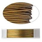 Gold Tigertail .018 Beading Wire 7 strand 30 ft Spool