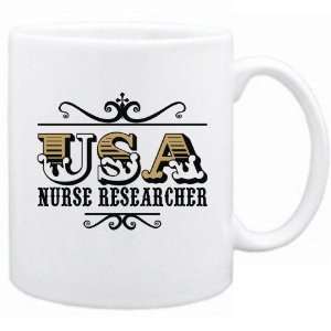  New  Usa Nurse Researcher   Old Style  Mug Occupations 