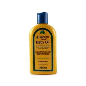  Grahams Natural   Bath Oil 8.45oz oil Health & Personal 