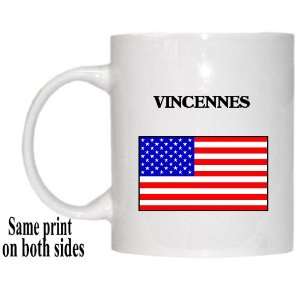  US Flag   Vincennes, Indiana (IN) Mug 