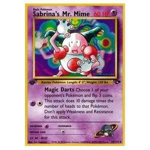    Pokemon   Sabrinas Mr. Mime (59)   Gym Challenge Toys & Games