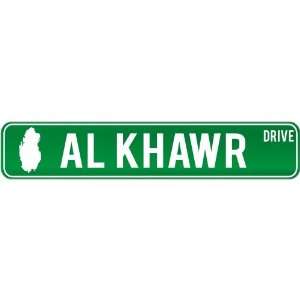   Khawr Drive   Sign / Signs  Qatar Street Sign City