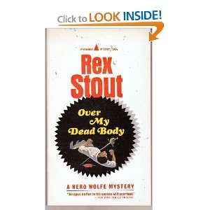  Over My Dead Body Rex Stout, Paul Bacon Studio (cover 