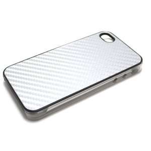   Carbon Fiber Hard Back Cover skin Case for iPhone 4 