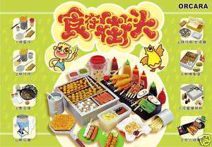 Orcara Miniature Snack Meal in Corner re ment Set of 8  