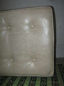Ethan Allen Cross Leg Upholstered Ladies Vanity Bench Easy to Clean 