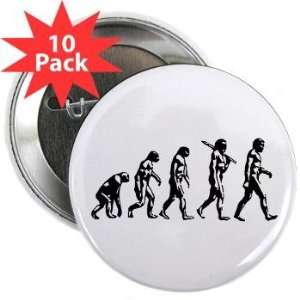  The Evolution of Man 2.25 Button (10 Pack) Everything 