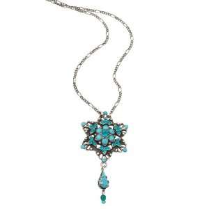  Michal Negrin Star of David Silver Plated Pendant Enriched 