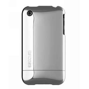  [SC] New Chrome Slider Case Silver for Iphone 3G 3GS with 