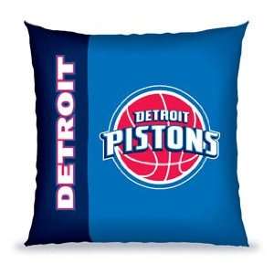  NBA 27 Vertical Stitch Pillow Detroit Pistons   Basketball 