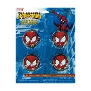  Spiderman Bounce Balls 4ct Toys & Games