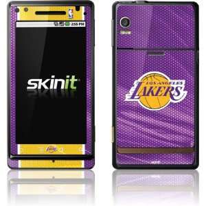  Los Angeles Lakers Home Jersey skin for Motorola Droid 