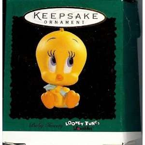  Keepsake Ornament Looney Tunes Baby Tweety Bird 
