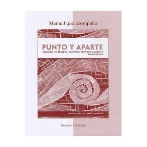  Workbook/Laboratory Manual for Punto Y Aparte 4th (fourth 