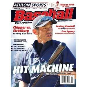   2011 Seattle Mariners Preseason Baseball Magazine Sports Collectibles