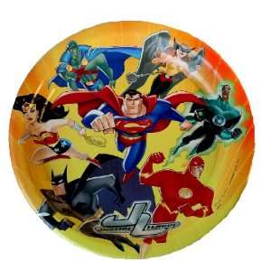  Justice League  Party Supplies   Dinner Plates (8 Count 