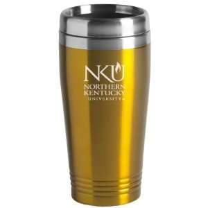 Northern Kentucky University   16 ounce Travel Mug Tumbler   Gold 