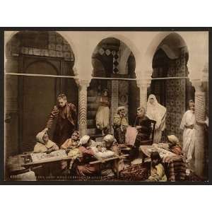  Arab school of embroidery, Algiers, Algeria,c1899