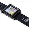 Cool Black Aluminum Bracelet Watch Band For iPod nano 6g  