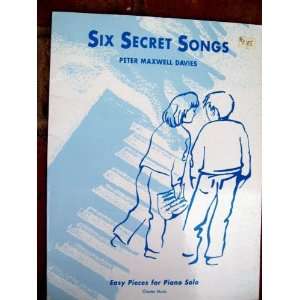  Six Secret Songs Easy Pieces for Piano Solo (9780711960961 