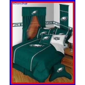 Philadelphia Eagles 4Pc MVP Twin Comforter/Sheets Bed Set  