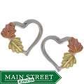 Black Hills Gold and Silver Heart Earrings Today $48.99 