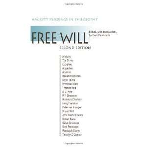  Free Will [Paperback] Derk Pereboom (editor) Books