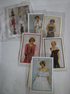 Princess Diana Royal Gowns Stamp Collection+certificate  