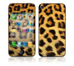 Leopard Apple iPhone 4 Vinyl Skin (Sticker)  