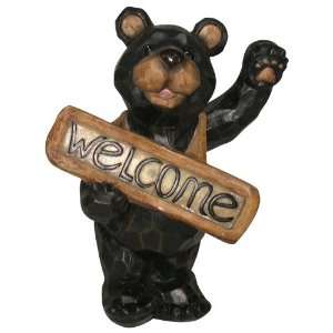 Bear Holding Welcome Sign and Waving Alpine HPL150SLR 