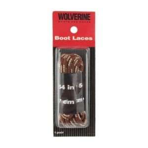  W69417 Brown 54 Inch Boot Laces Wolverine Nylon Heavy Duty 