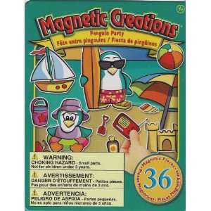  Magnetic Creations Penguin Party Playset Toys & Games