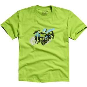 Fox Racing Only Steadfast Youth Boys Short Sleeve Casual Shirt w/ Free 