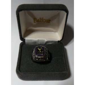  Balfour NBA Milwaukee Bucks Ring Size 12 White Gold 